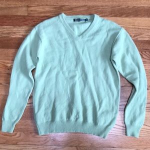 Woolovers Green Long Sleeve Sweater XS